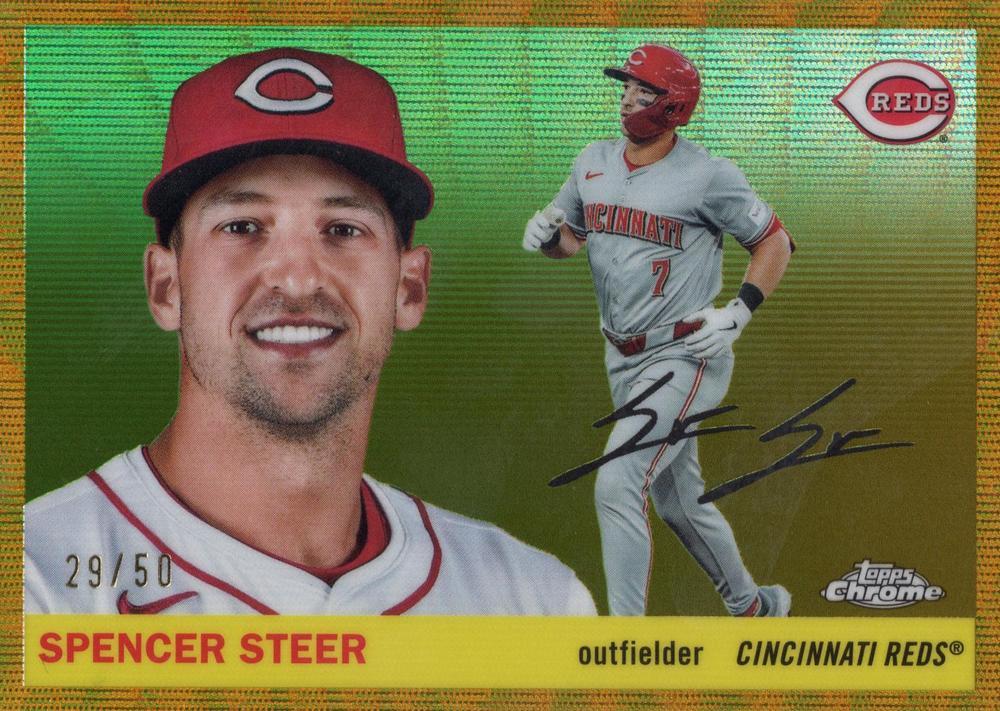 Spencer Steer [Gold Wave] #47