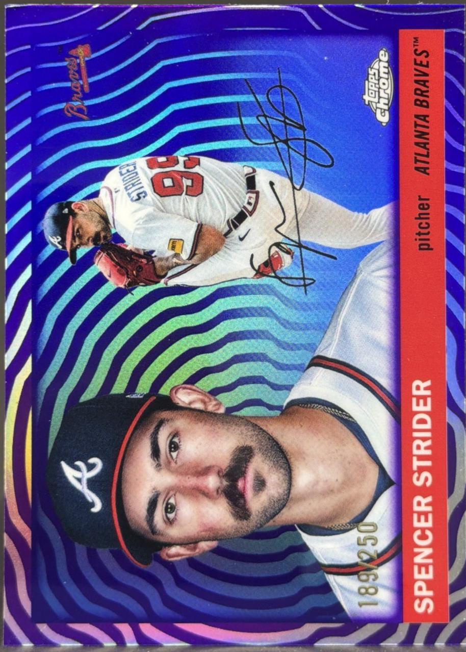 Spencer Strider [Vibrations Refractor] #148