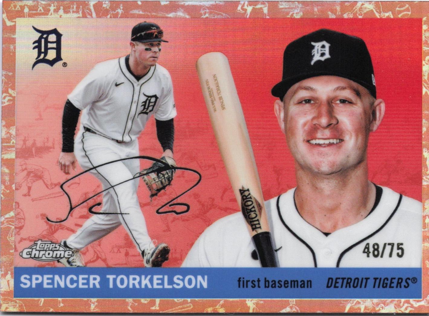 Spencer Torkelson [Toile Cream Rose Gold Refractor] #53