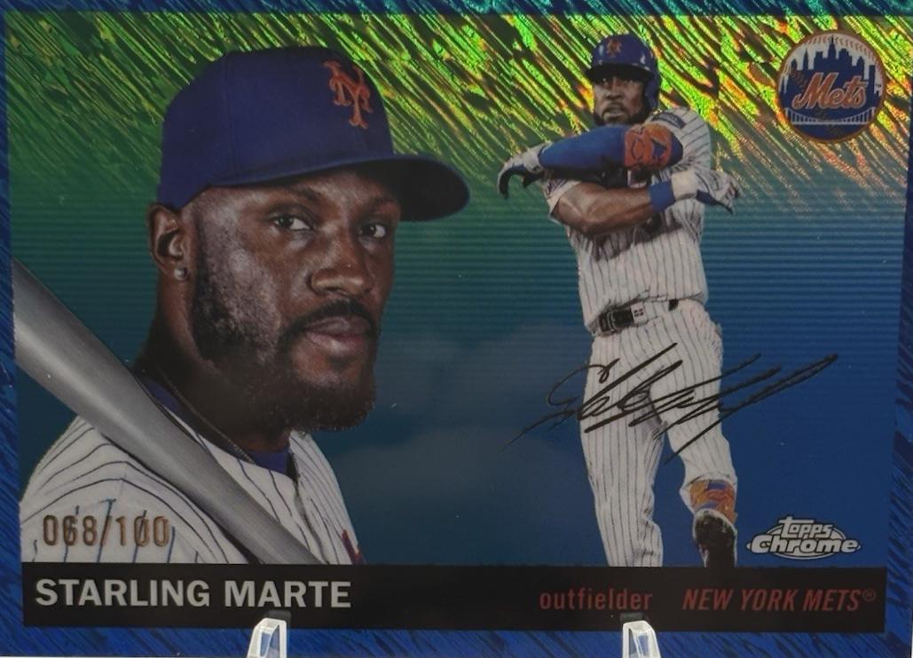 Starling Marte [Blue Lava] #59