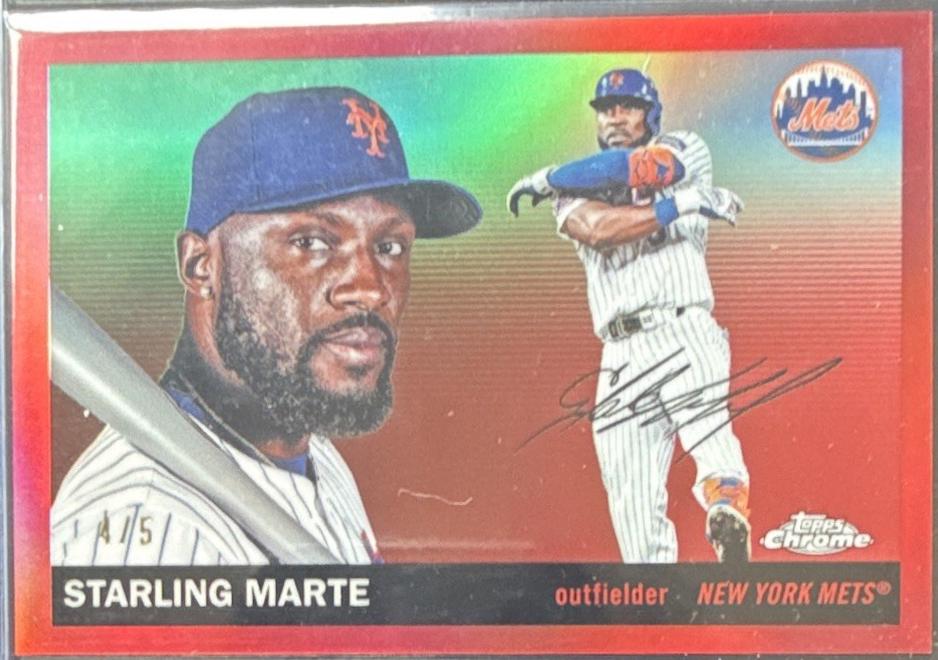 Starling Marte [Red Lava] #59