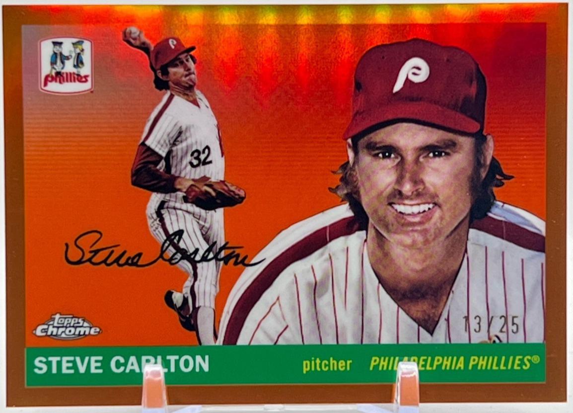 Steve Carlton [Orange Wave] #495