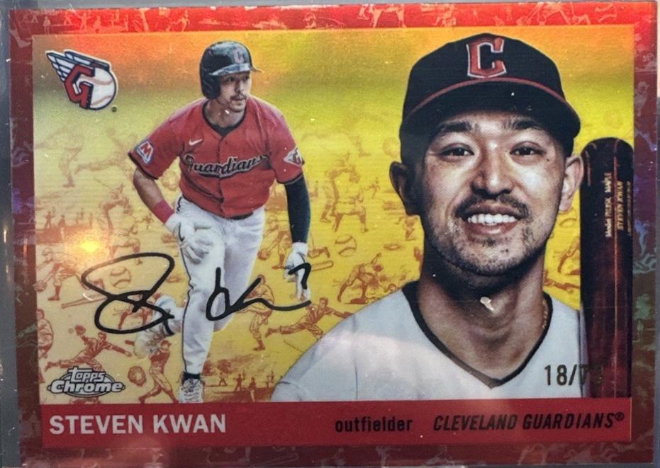 Steven Kwan [Rose Gold Mini-Diamond Refractor] #81
