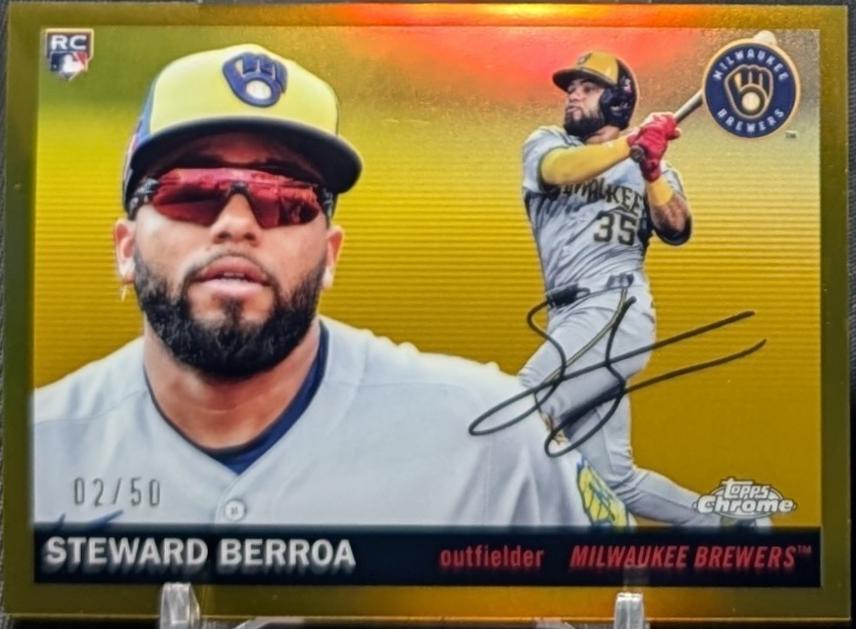 Steward Berroa [Gold Refractor] #335