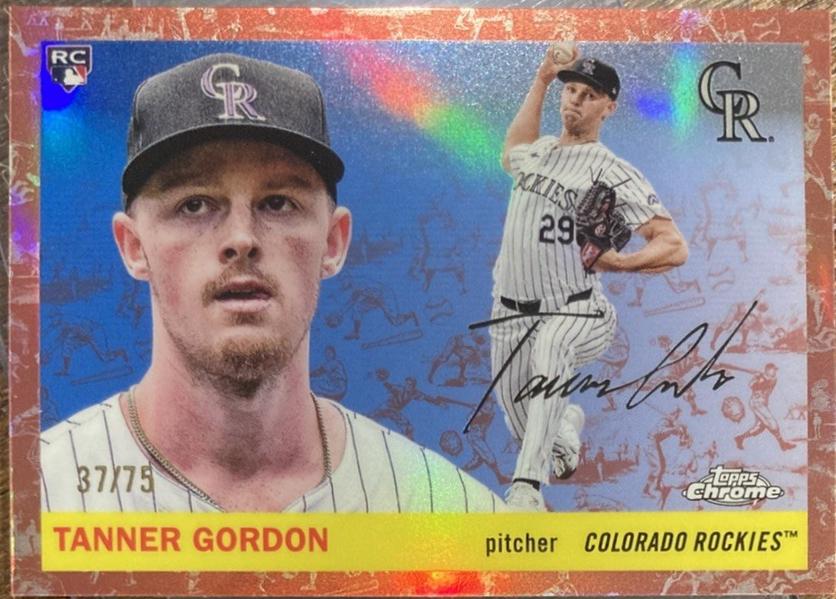 Tanner Gordon [Toile Cream Rose Gold Refractor] #387