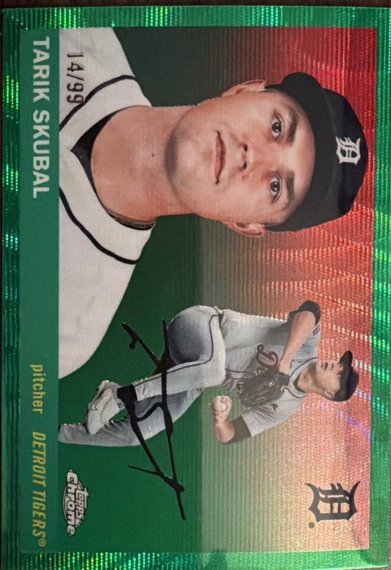 Tarik Skubal [Green Wave Refractor] #68