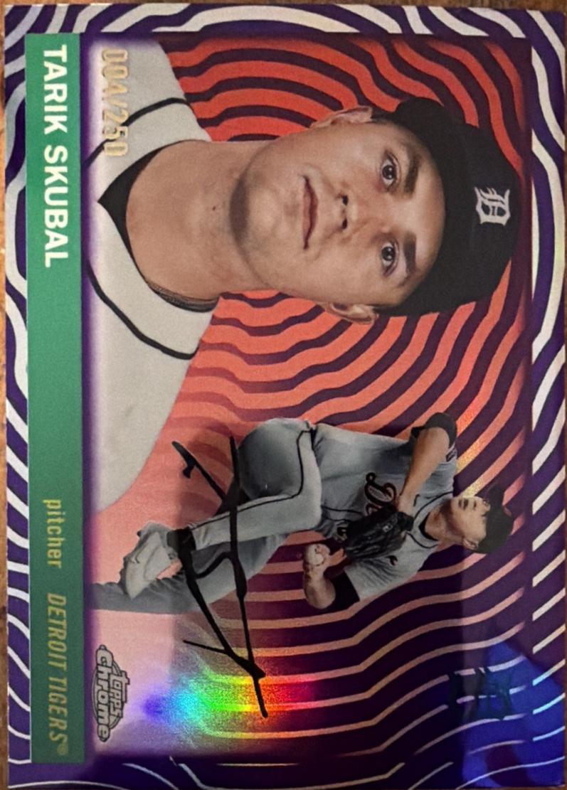 Tarik Skubal [Vibrations Refractor] #68