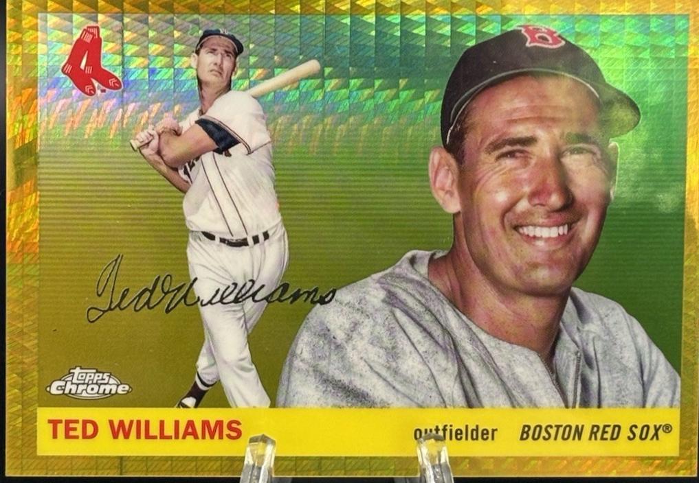 Ted Williams [Gold Refractor] #351