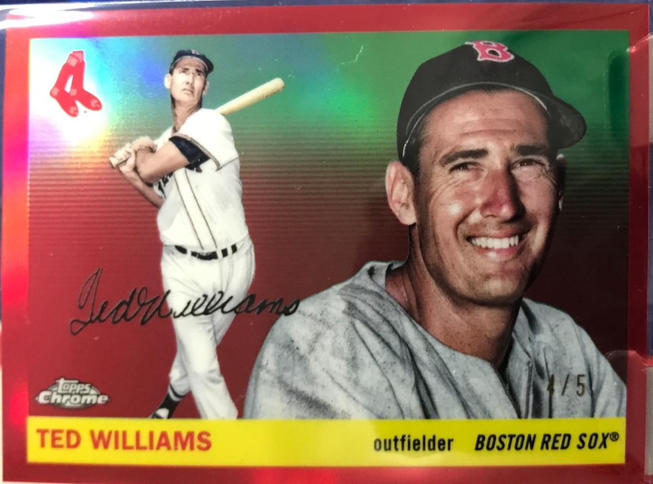 Ted Williams [Red Lava] #351