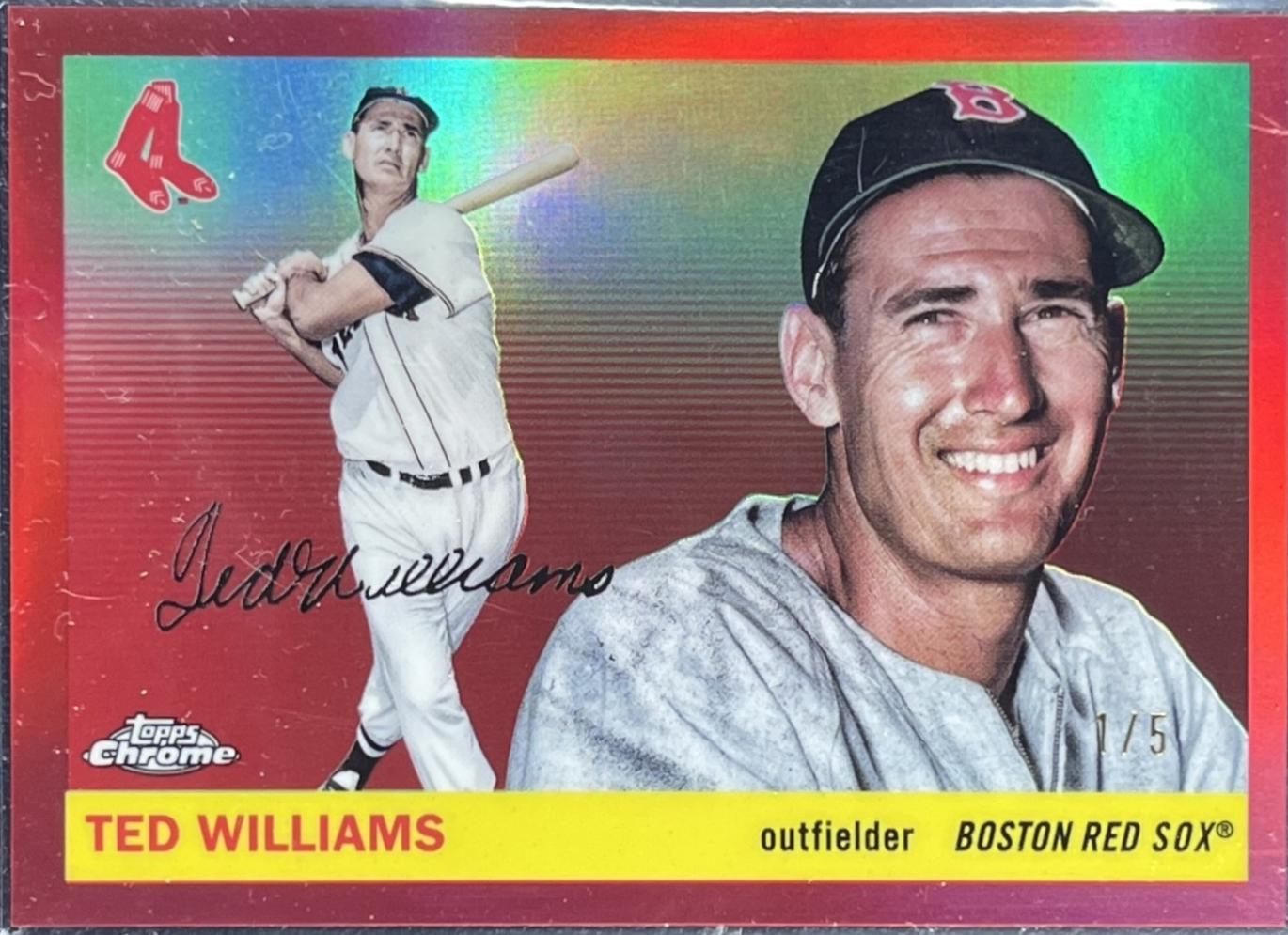 Ted Williams [Red Refractor] #351