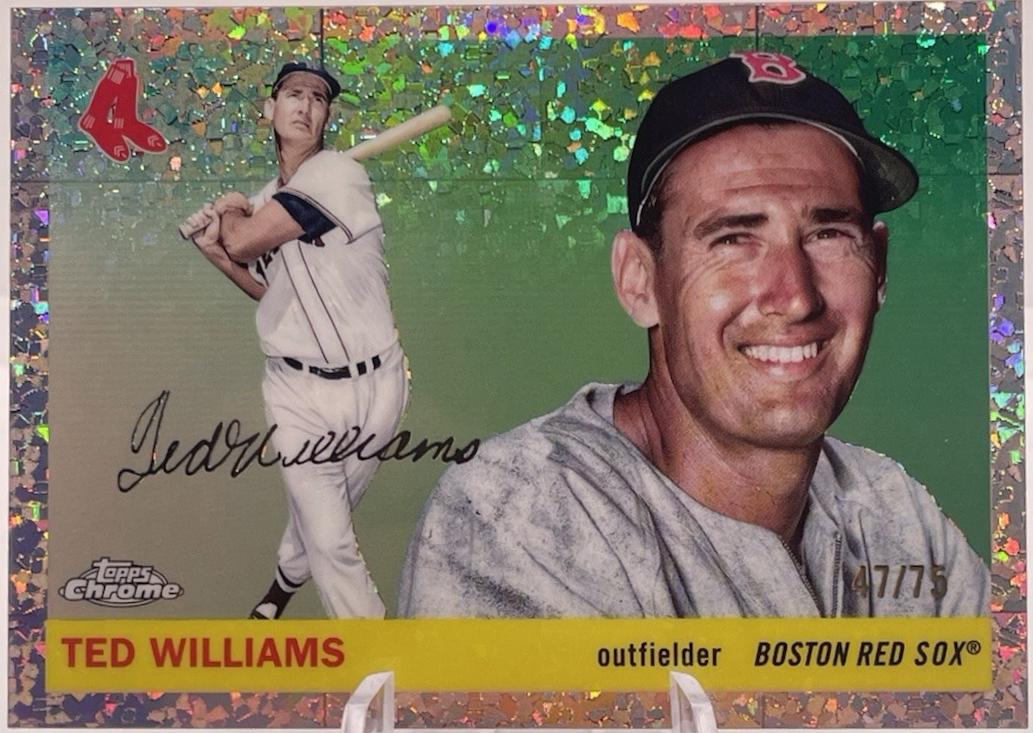 Ted Williams [Rose Gold Mini-Diamond Refractor] #351