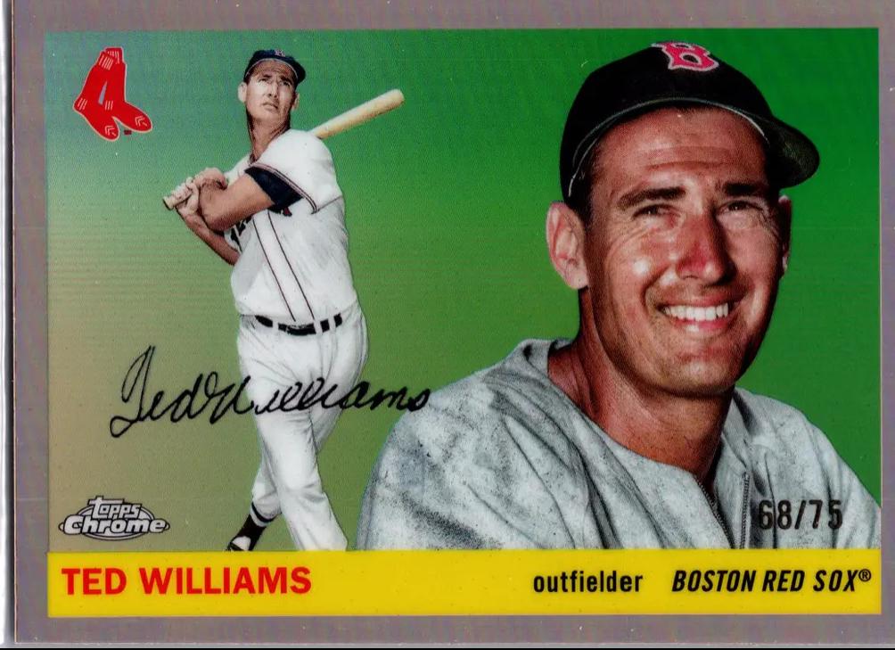 Ted Williams [Rose Gold Refractor] #351