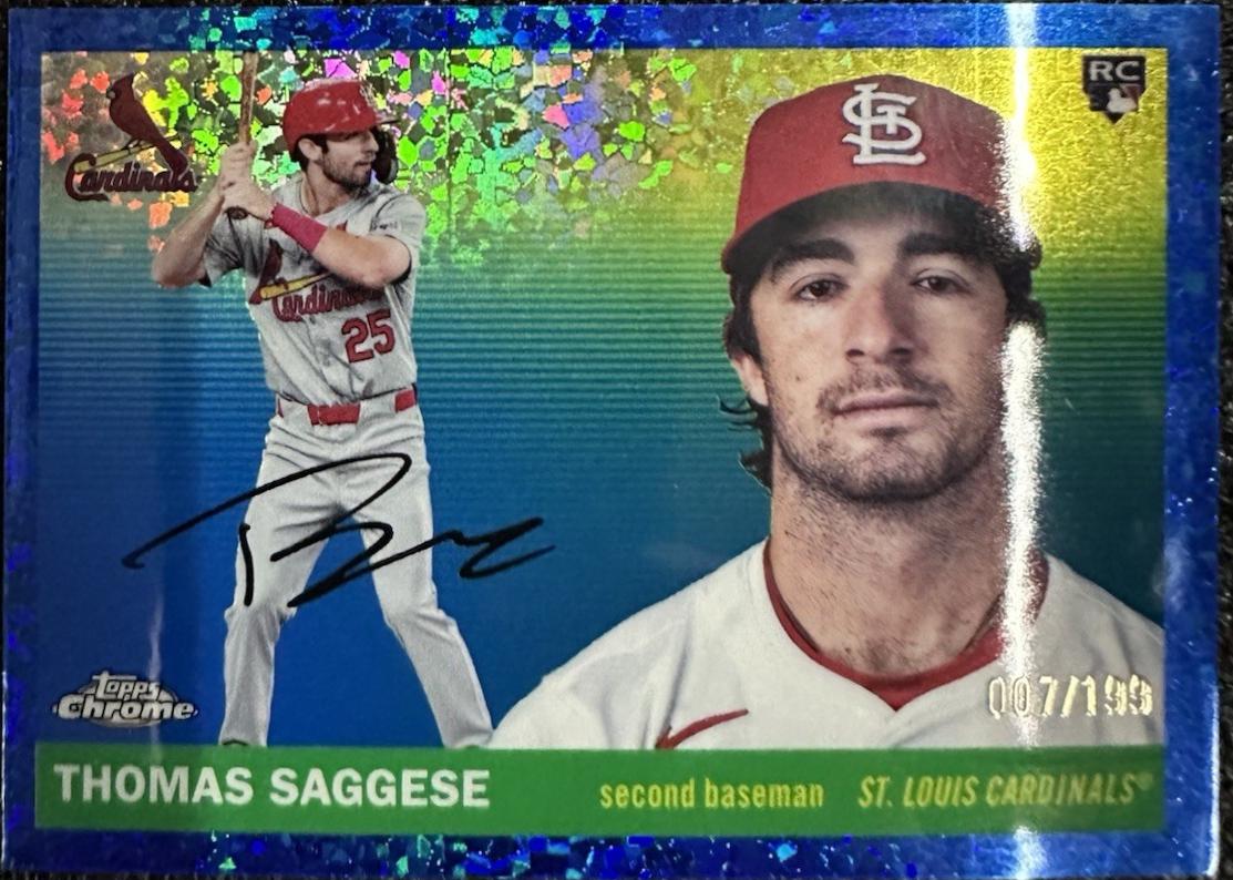 Thomas Saggese [Blue Mini-Diamond Refractor] #217
