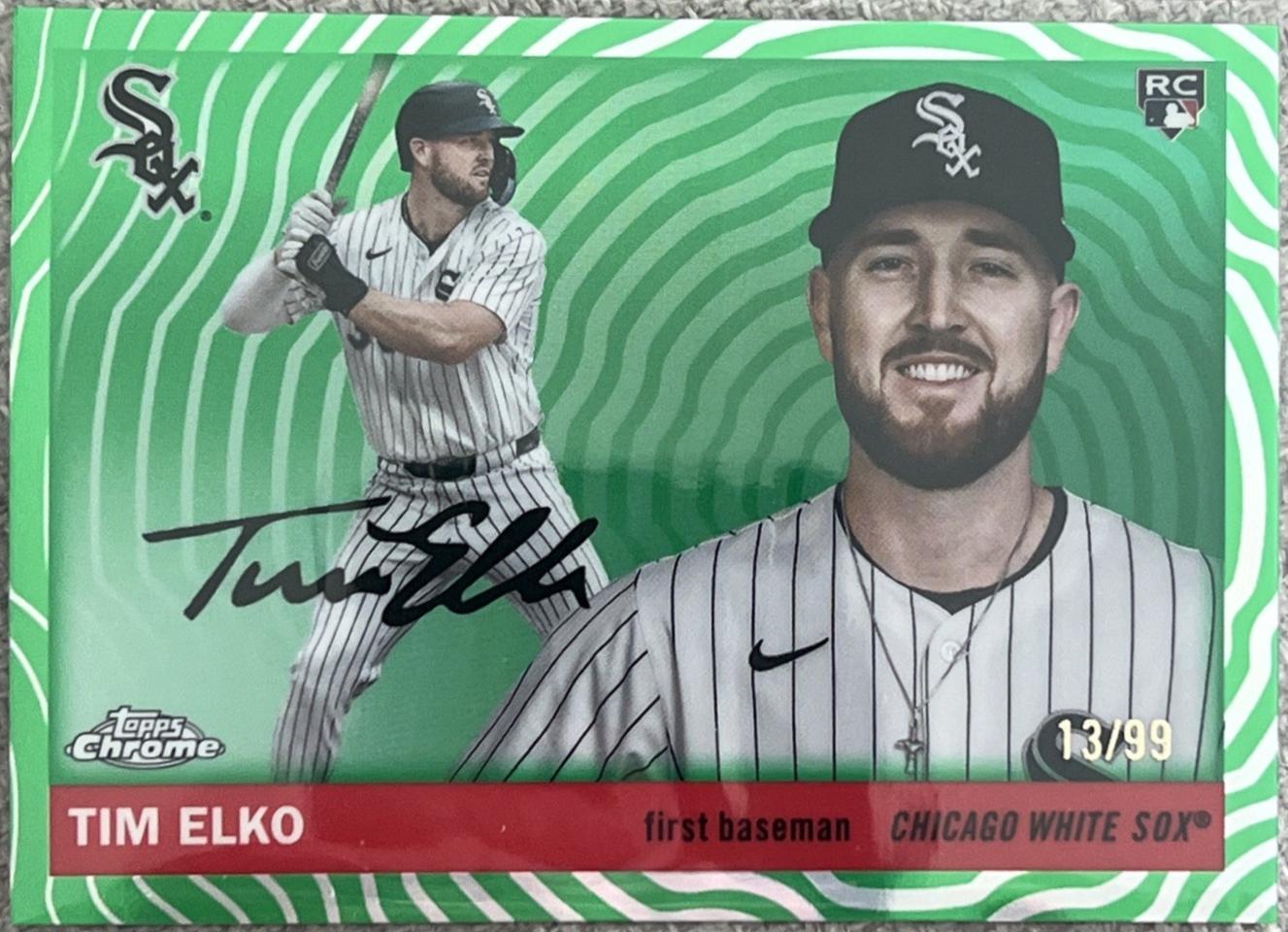 Tim Elko [Green Vibrations Refractor] #243