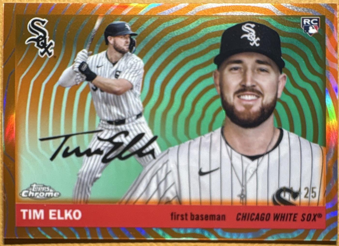Tim Elko [Orange Vibrations Refractor] #243