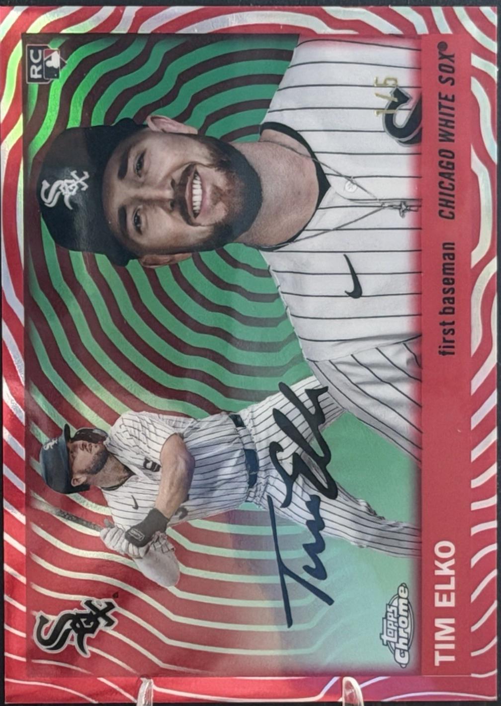 Tim Elko [Red Vibrations Refractor] #243