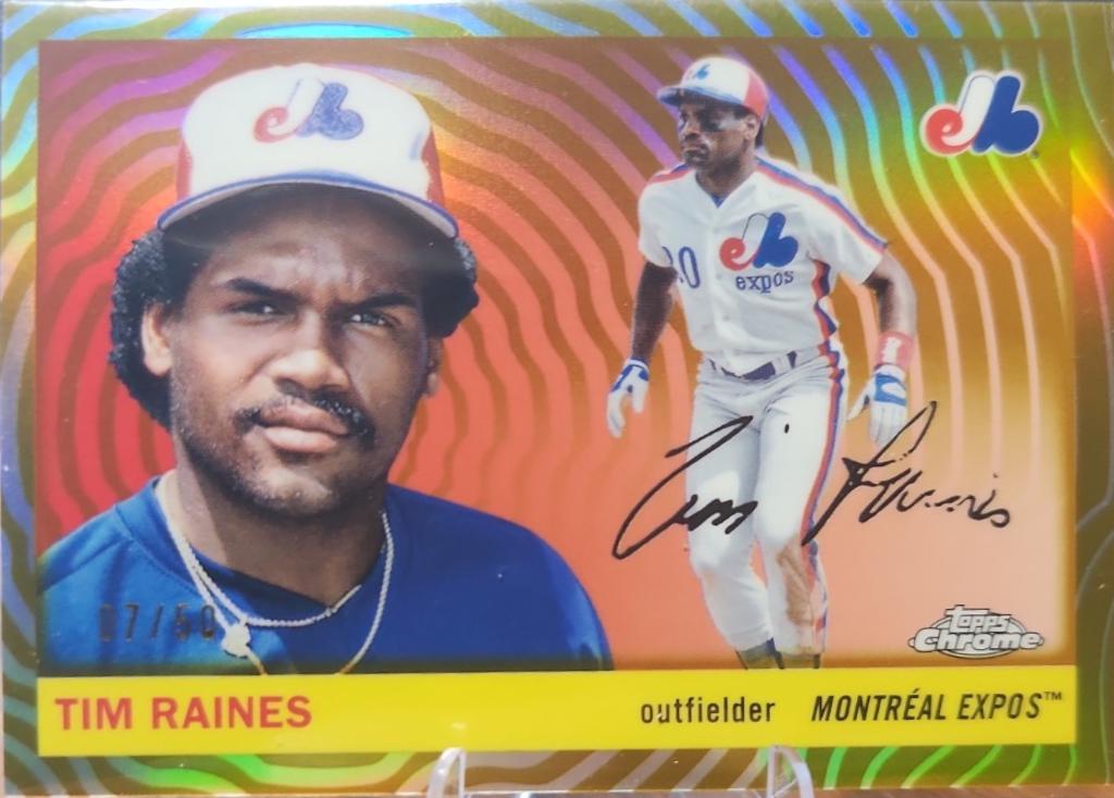 Tim Raines [Gold Wave] #476