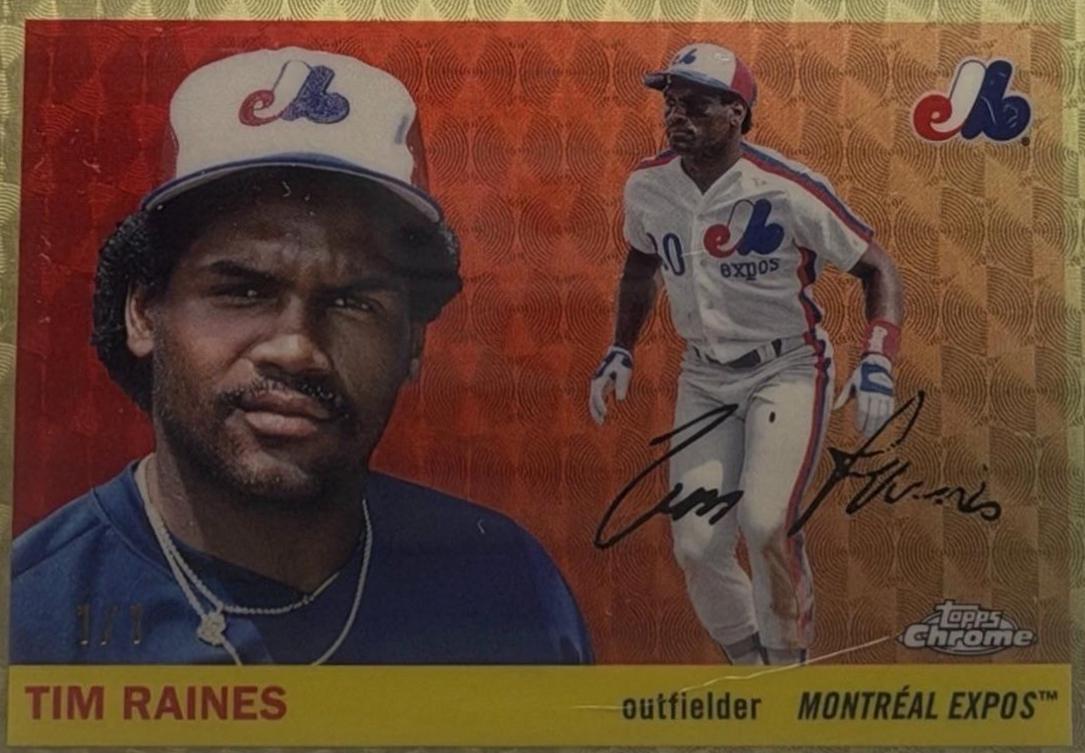 Tim Raines [SuperFractor] #476