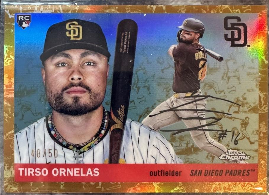 Tirso Ornelas [Toile Cream Gold Refractor] #399