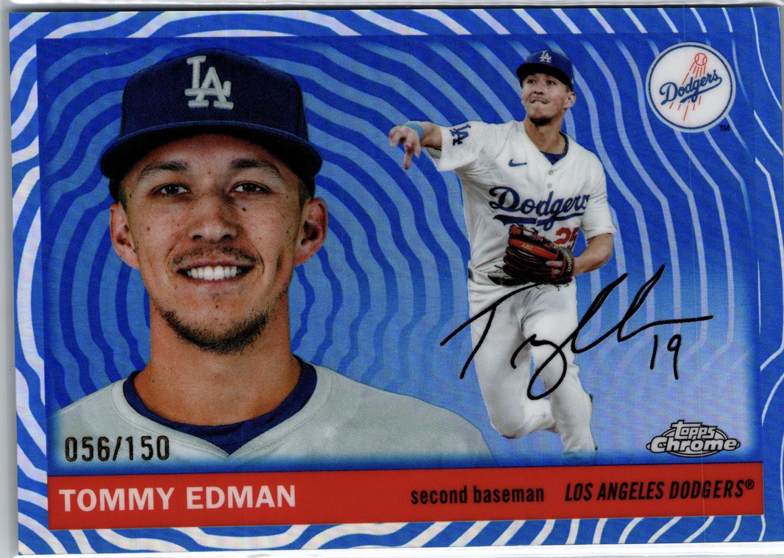 Tommy Edman [Blue Vibrations Refractor] #18
