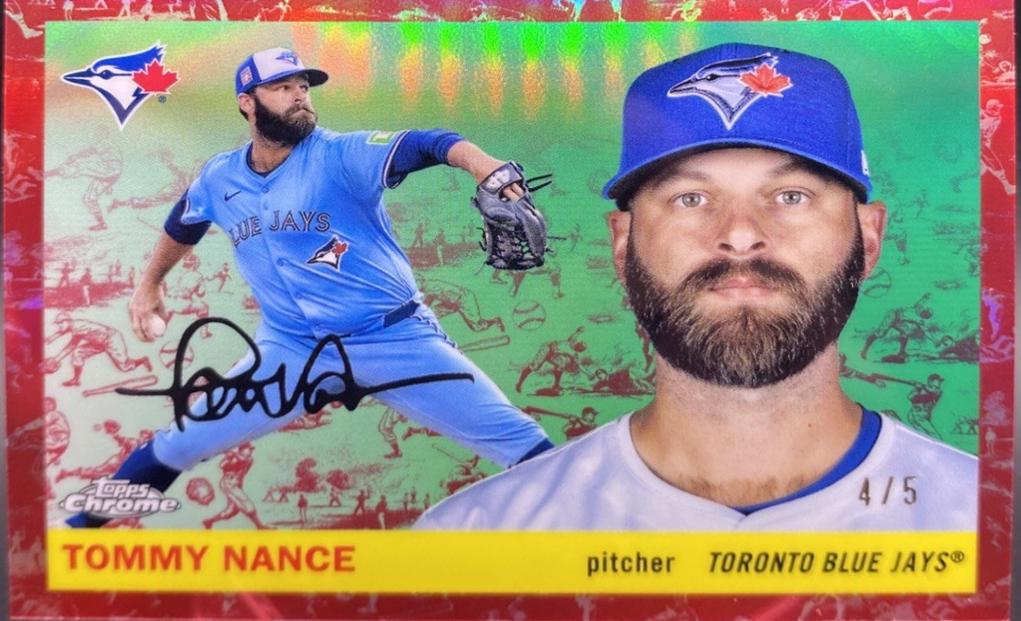 Tommy Nance [Toile Cream Red Refractor] #378