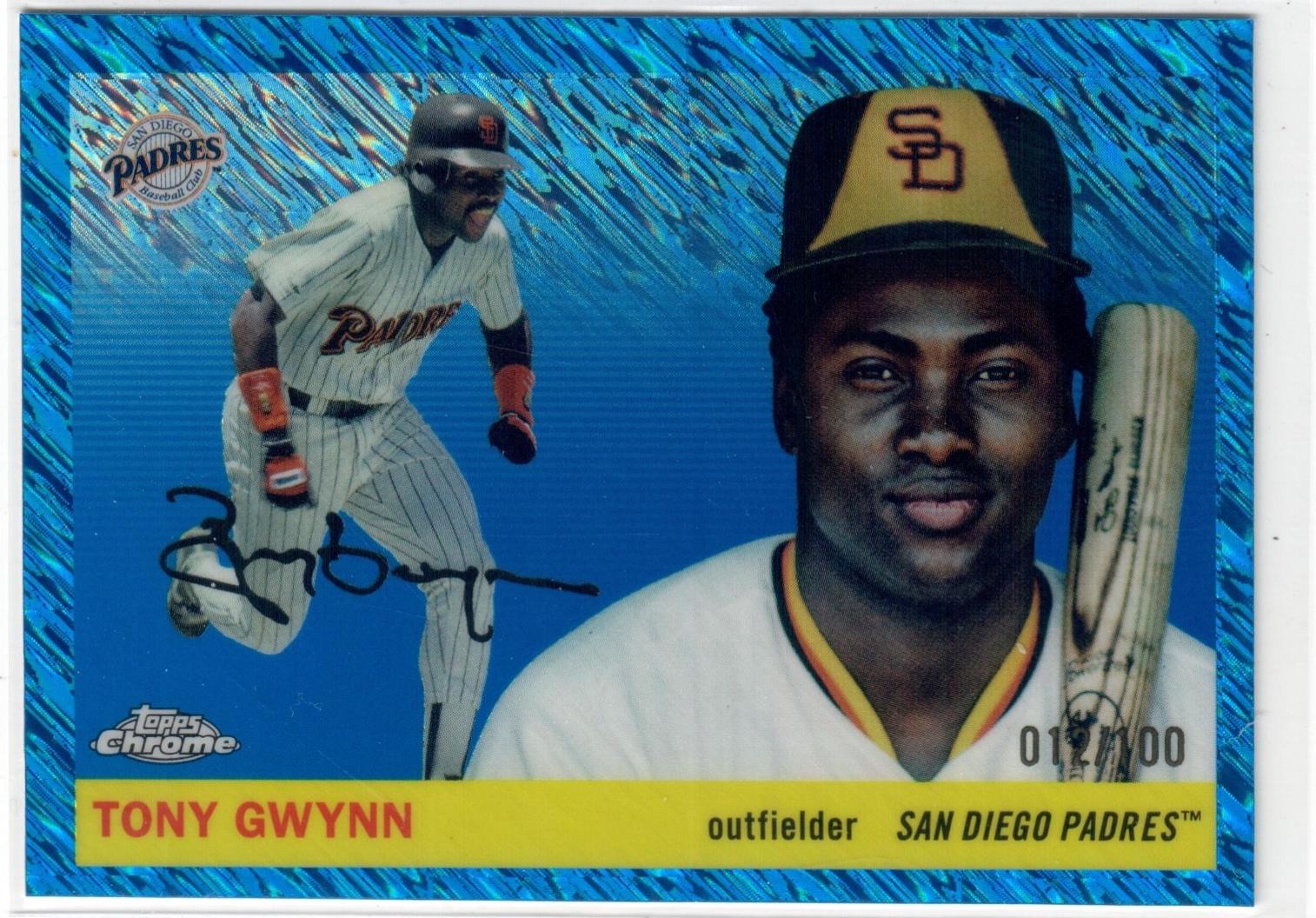 Tony Gwynn [Blue Shimmer Refractor] #431