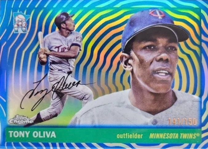 Tony Oliva [Blue Vibrations Refractor] #445