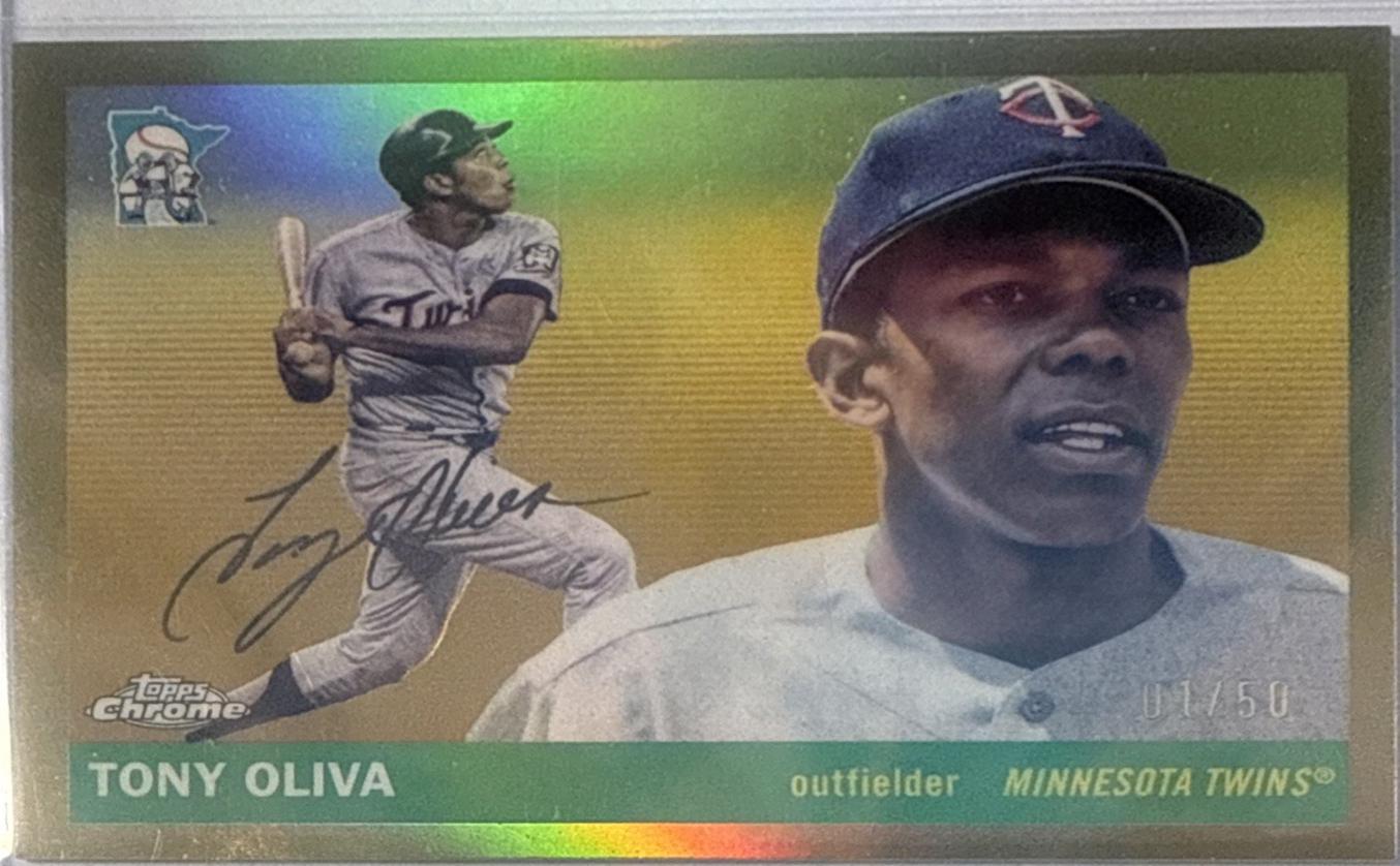 Tony Oliva [Gold Refractor] #445