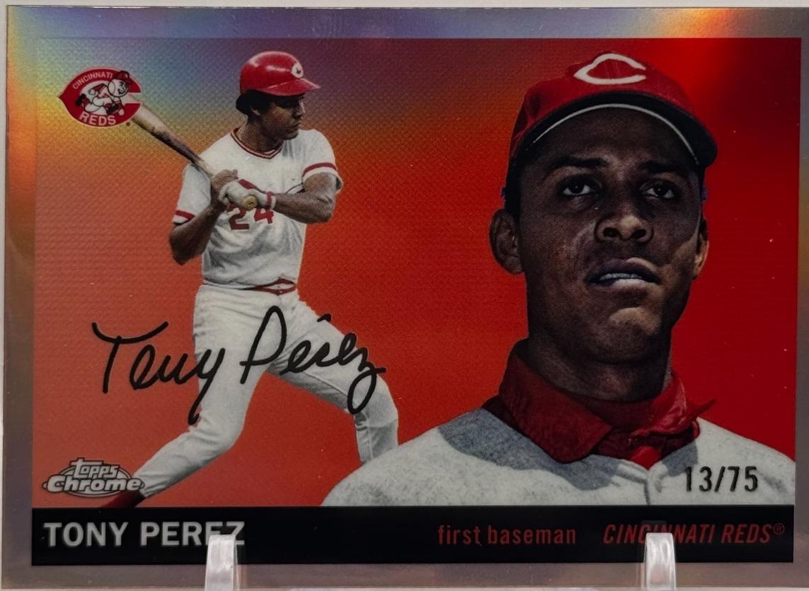 Tony Perez [Rose Gold Refractor] #457