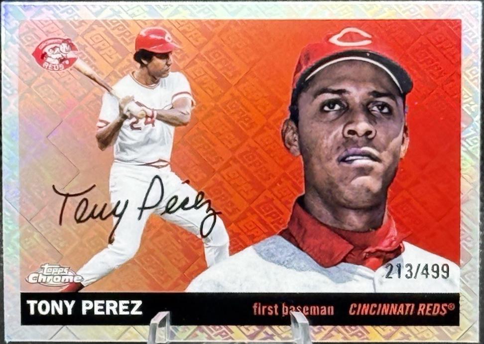 Tony Perez [Topps Refractor] #457