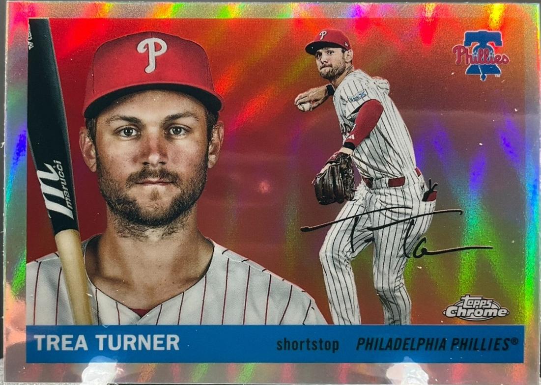 Trea Turner [Refractor] #102