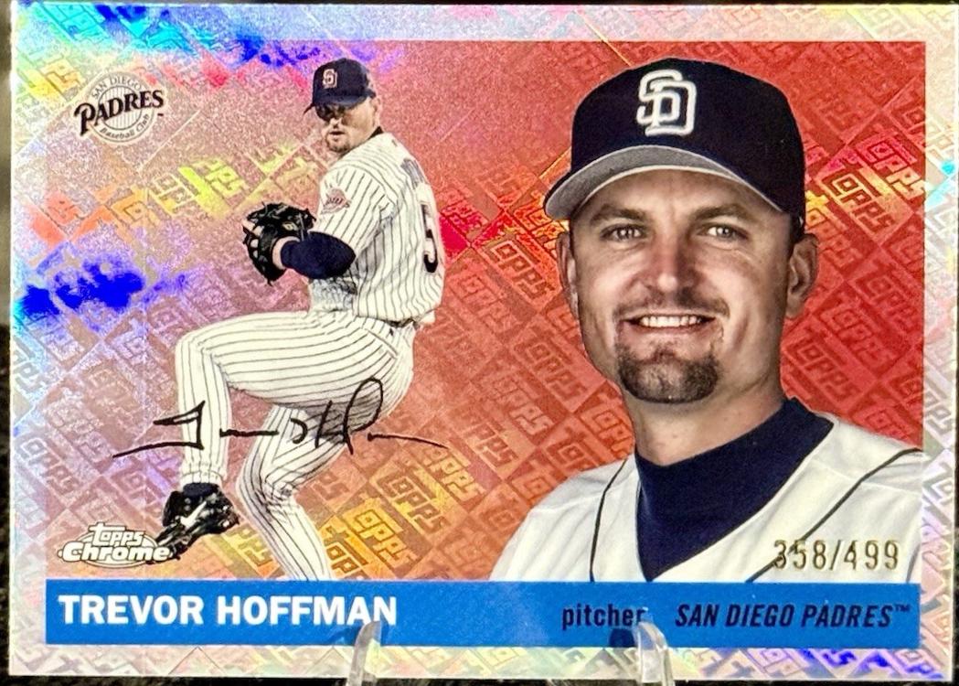 Trevor Hoffman [Topps Refractor] #462