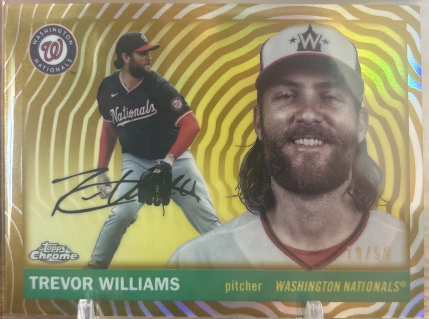 Trevor Williams [Gold Vibrations Refractor] #107