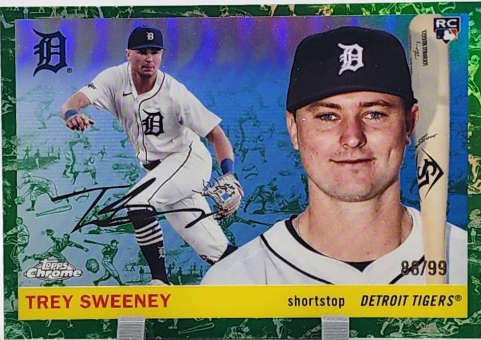 Trey Sweeney [Green Vibrations Refractor] #298
