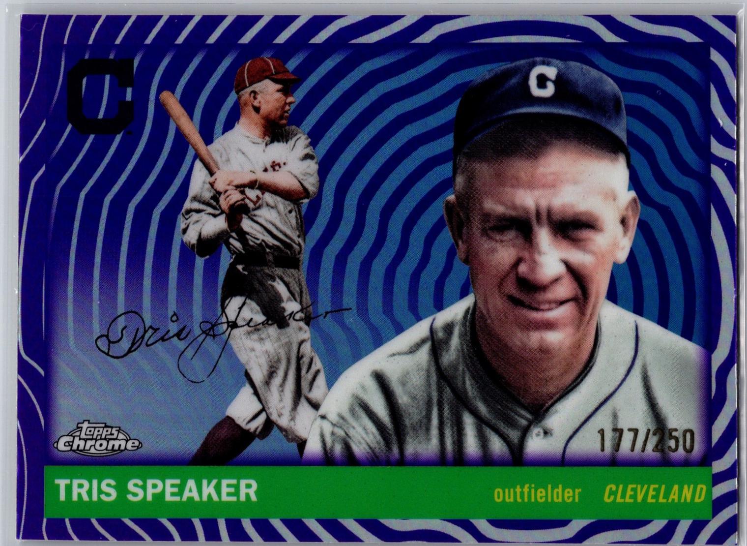 Tris Speaker [Vibrations Refractor] #438