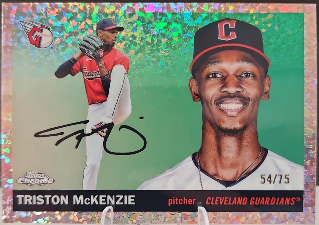 Triston McKenzie [Rose Gold Mini-Diamond Refractor] #122