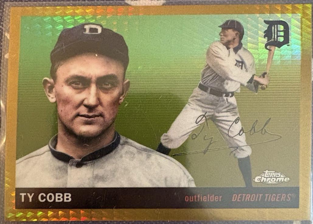 Ty Cobb [Gold Prism] #492