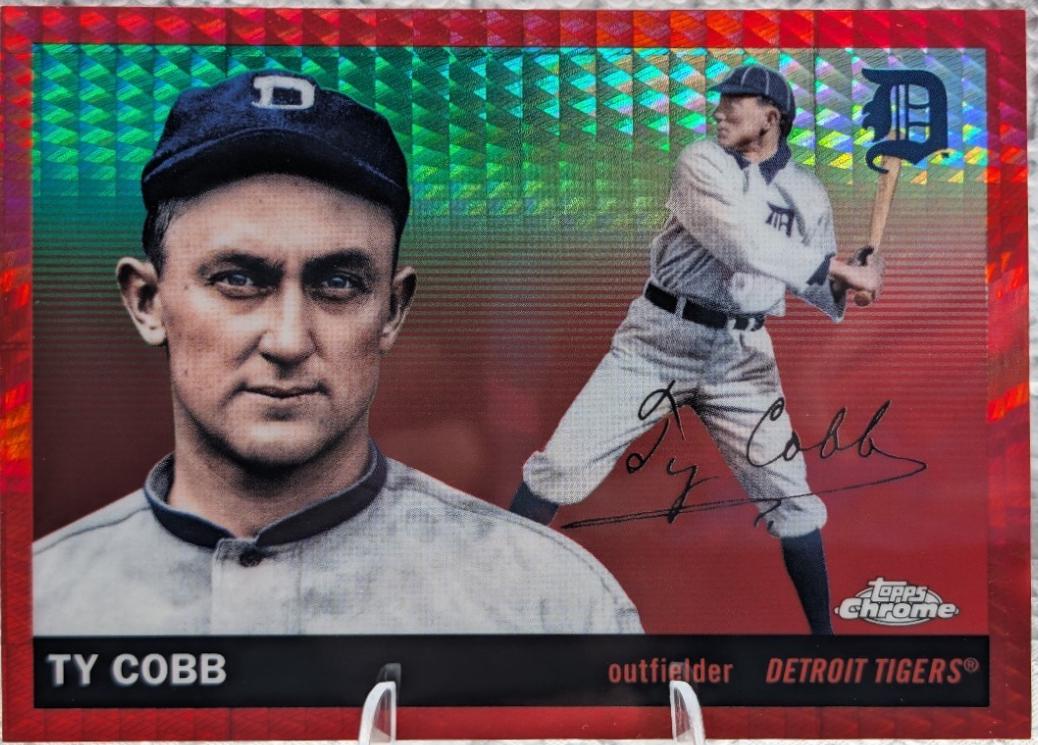 Ty Cobb [Red Prism] #492