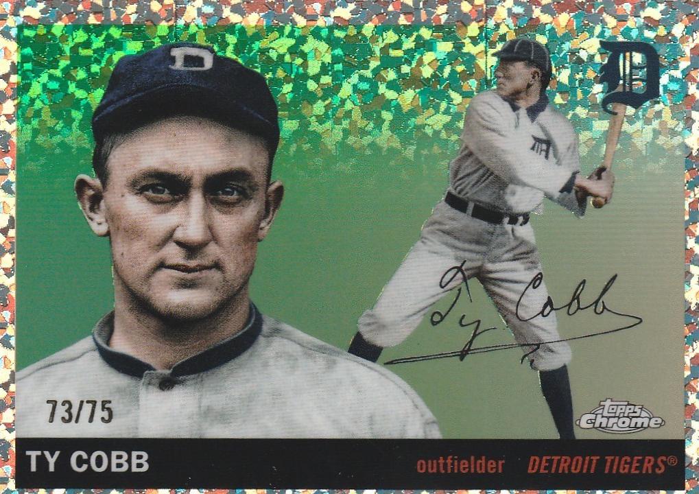 Ty Cobb [Rose Gold Refractor] #492