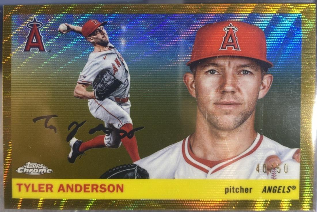 Tyler Anderson [Gold Wave] #34