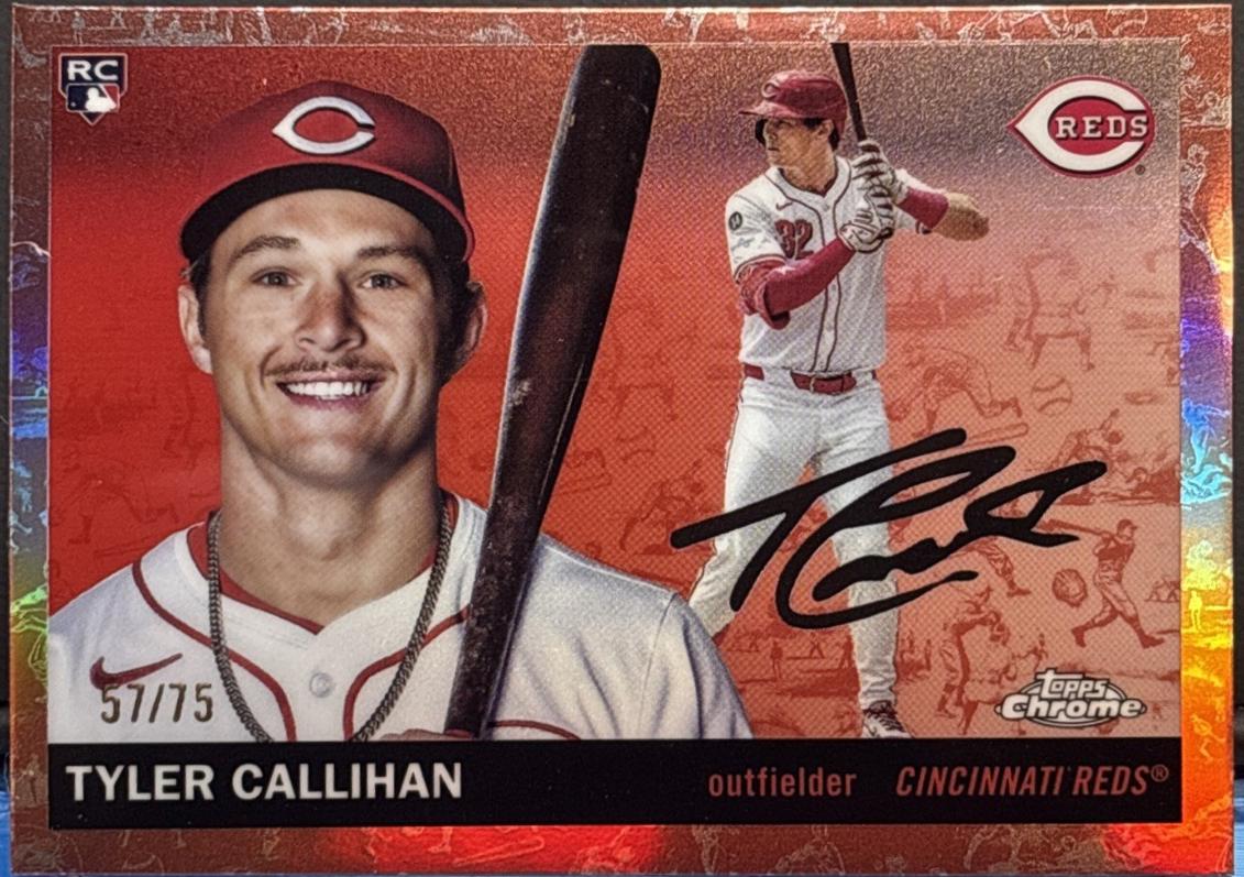 Tyler Callihan [Toile Cream Rose Gold Refractor] #255
