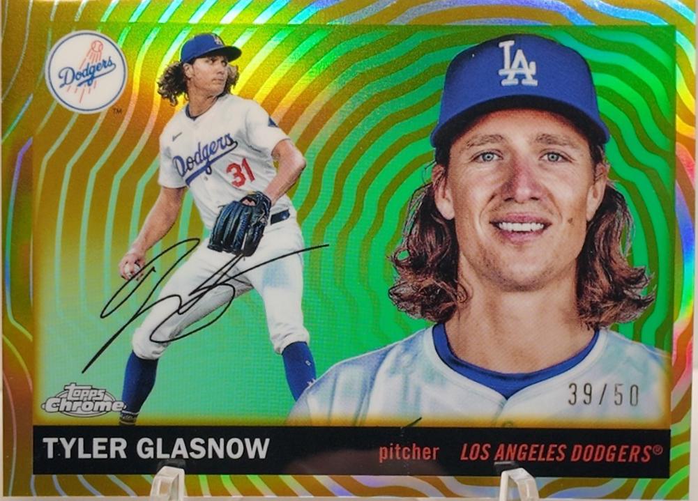 Tyler Glasnow [Gold Vibrations Refractor] #200