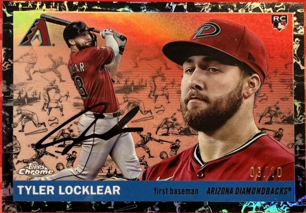 Tyler Locklear [Toile Cream Black Refractor] #373