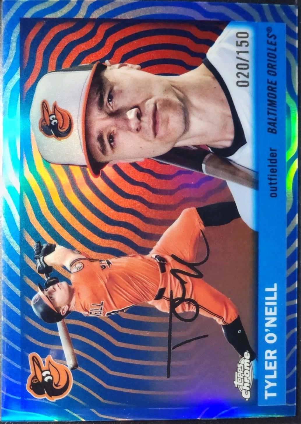 Tyler O'Neill [Blue Vibrations Refractor] #414