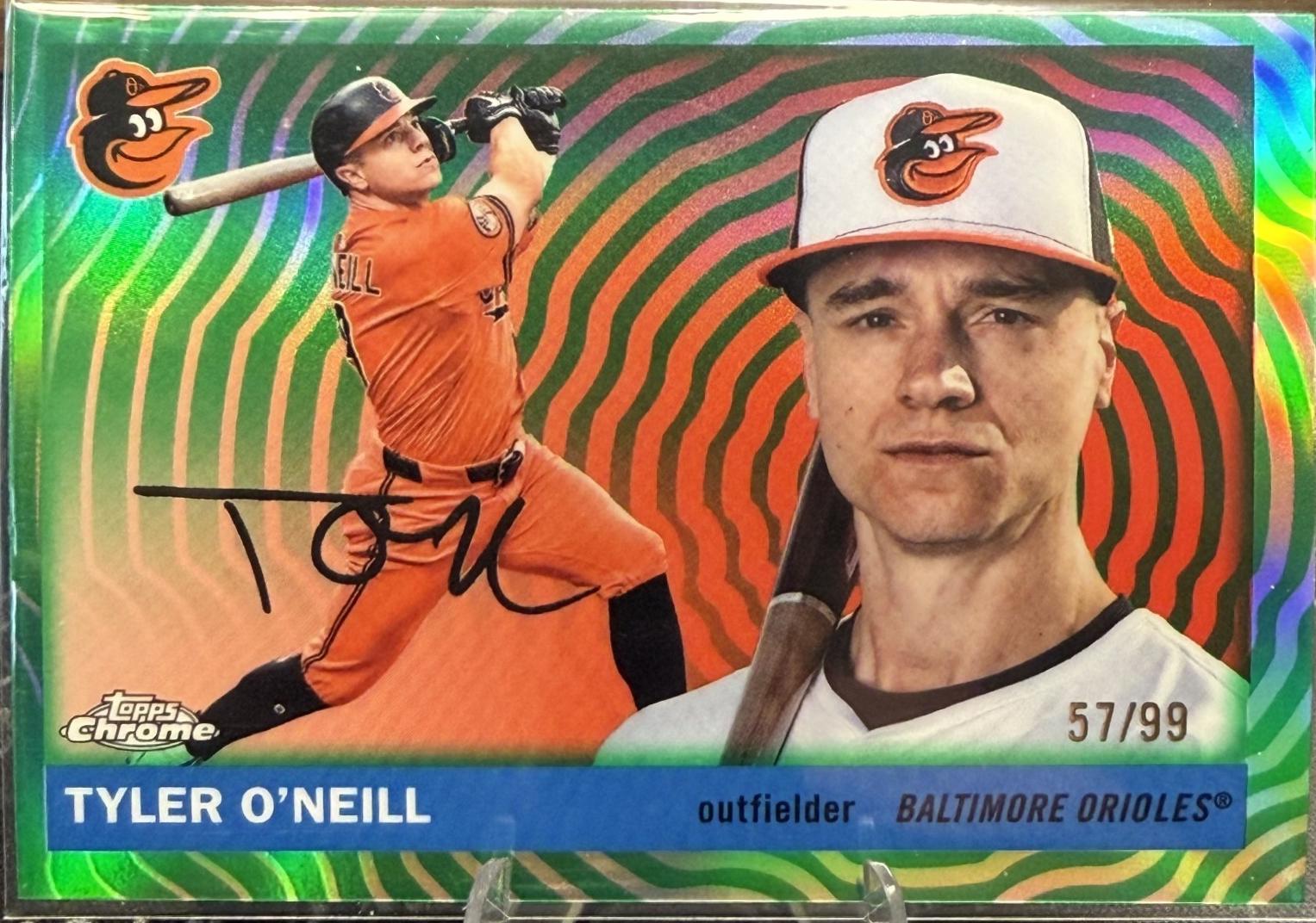 Tyler O'Neill [Green Vibrations Refractor] #414