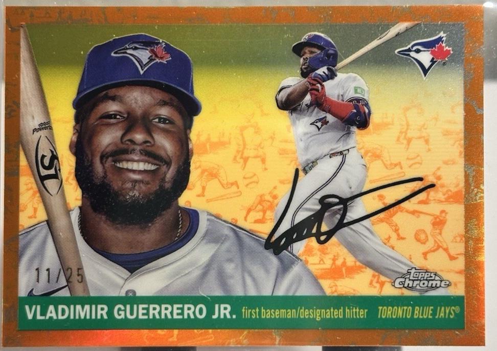 Vladimir Guerrero Jr. [Toile White Orange Refractor] #146
