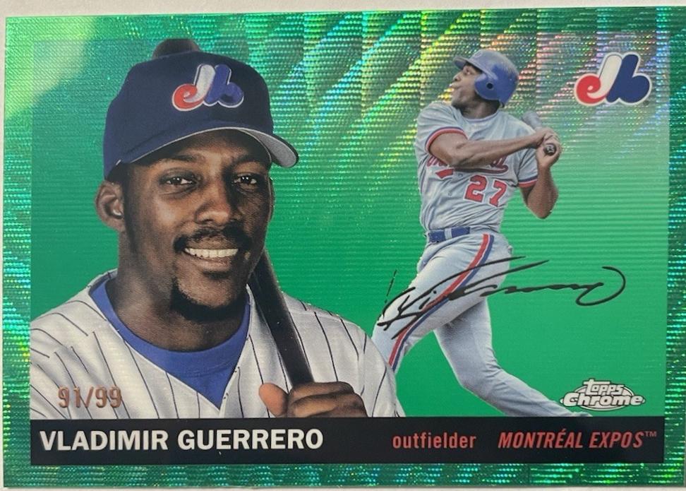 Vladimir Guerrero [Green Wave Refractor] #406