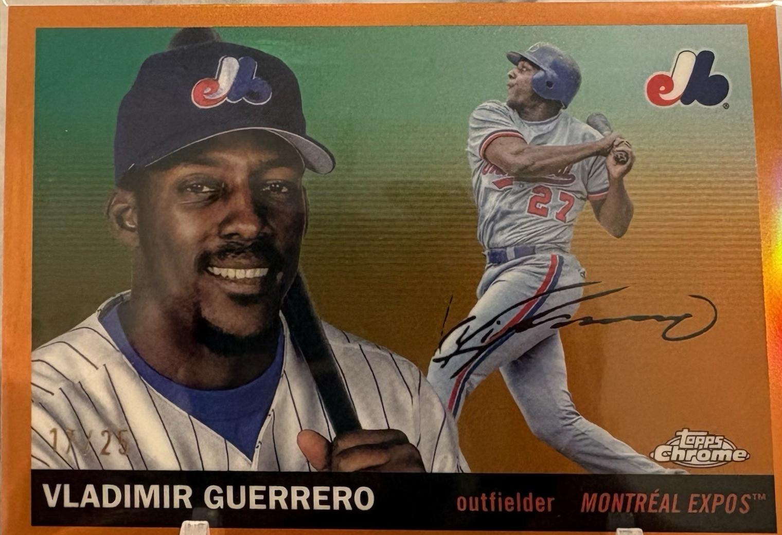 Vladimir Guerrero [Orange Refractor] #406