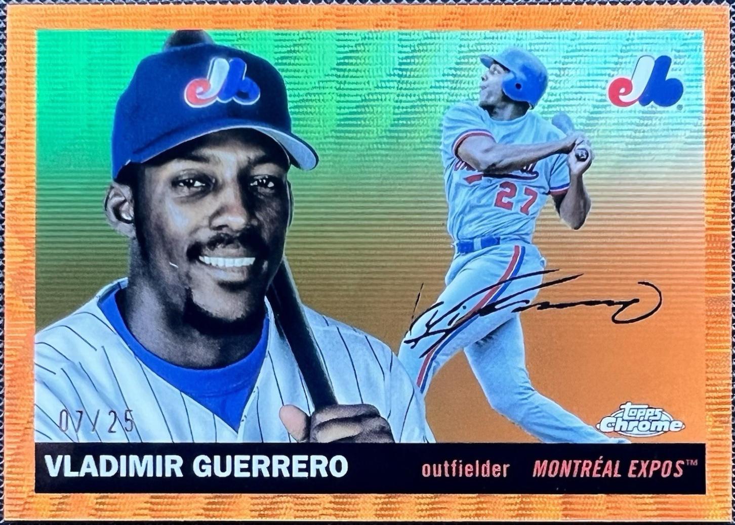 Vladimir Guerrero [Orange Wave] #406