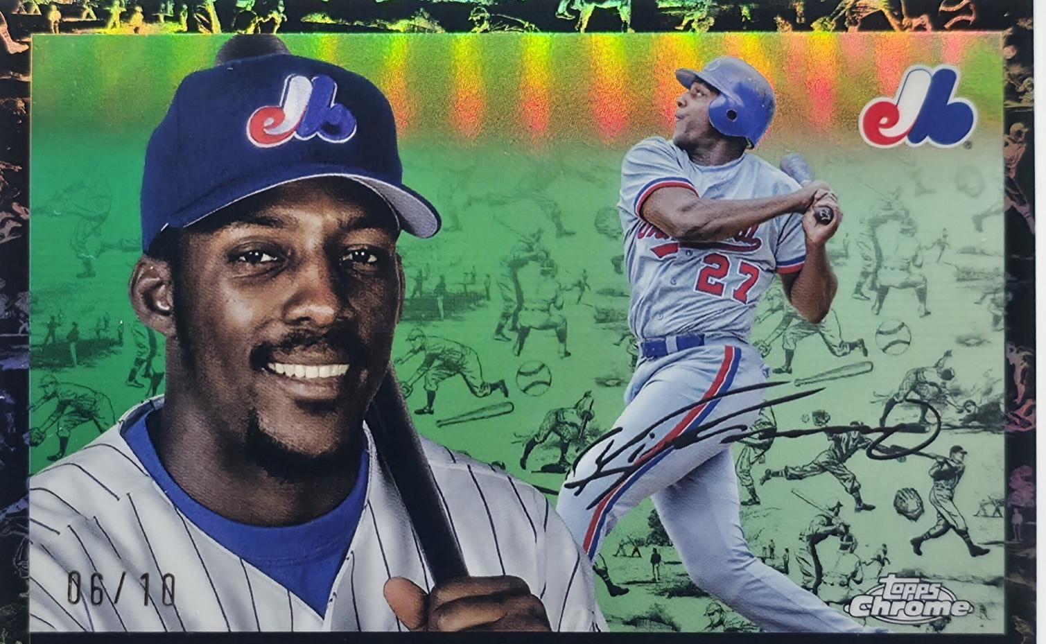Vladimir Guerrero [Toile Cream Black Refractor] #406